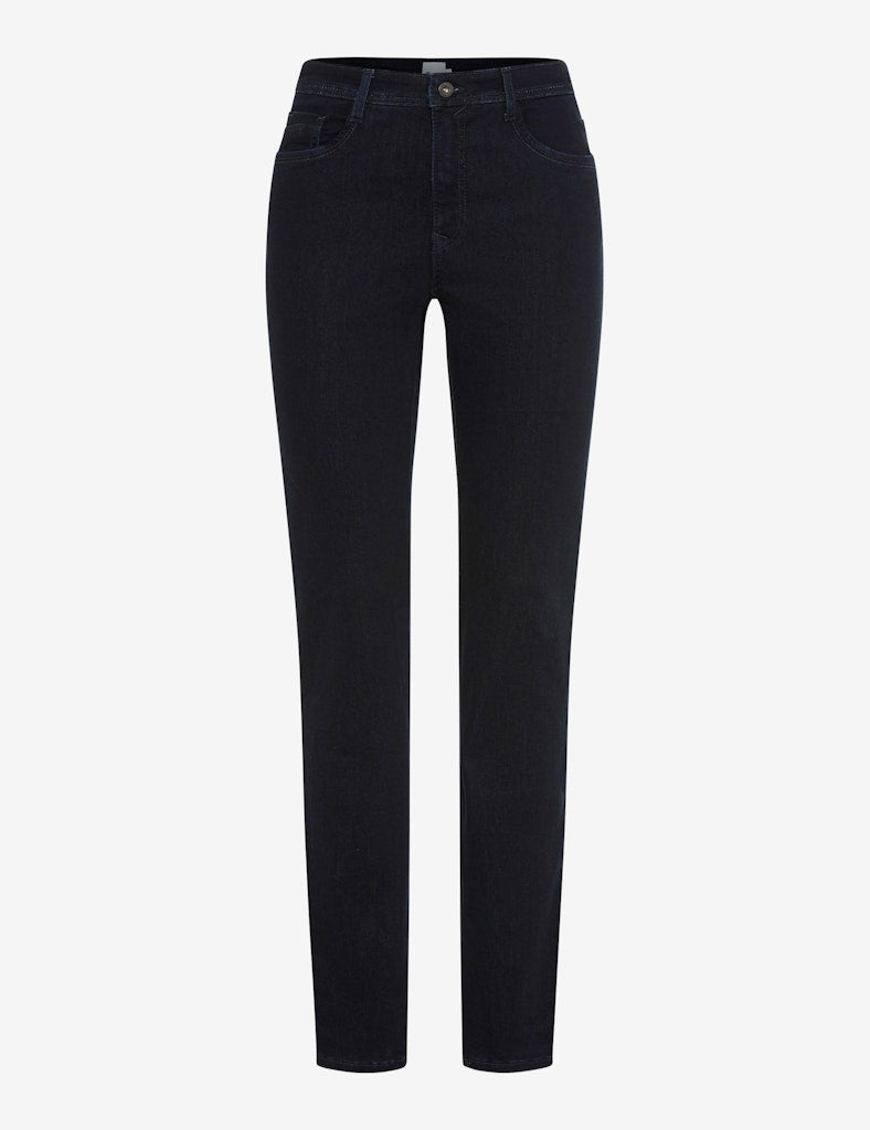 Brax Damen Jeans Clean Dark Blue