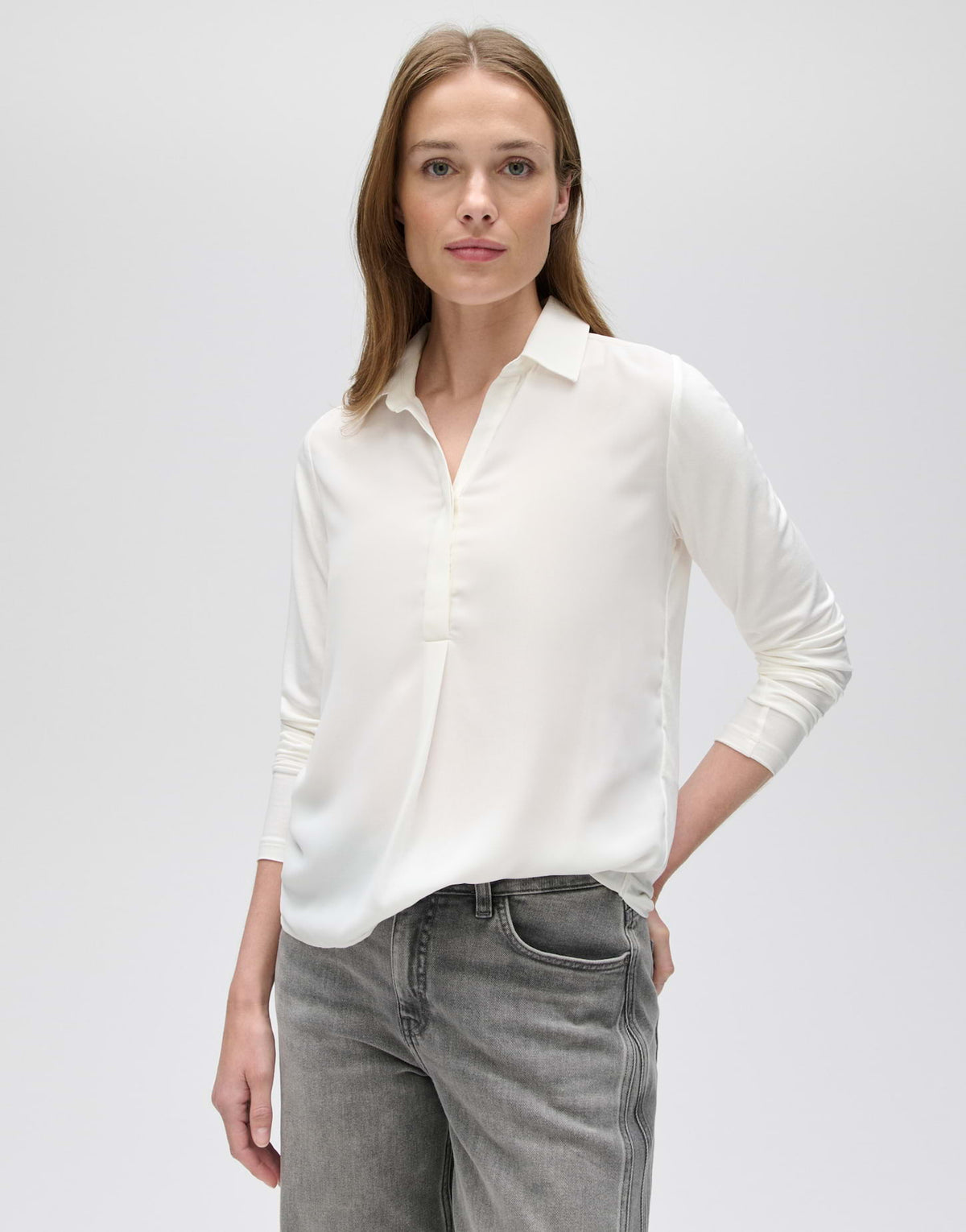 Opus Damen Blusen Milk