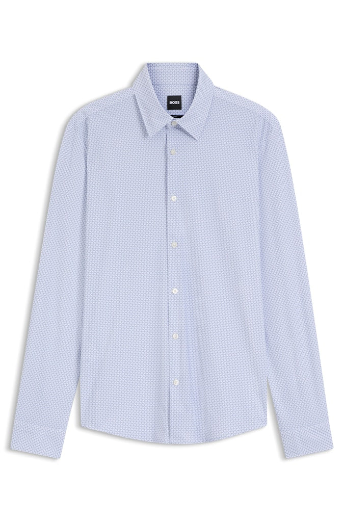 Boss Herren Hemden kurz  Light/Paste