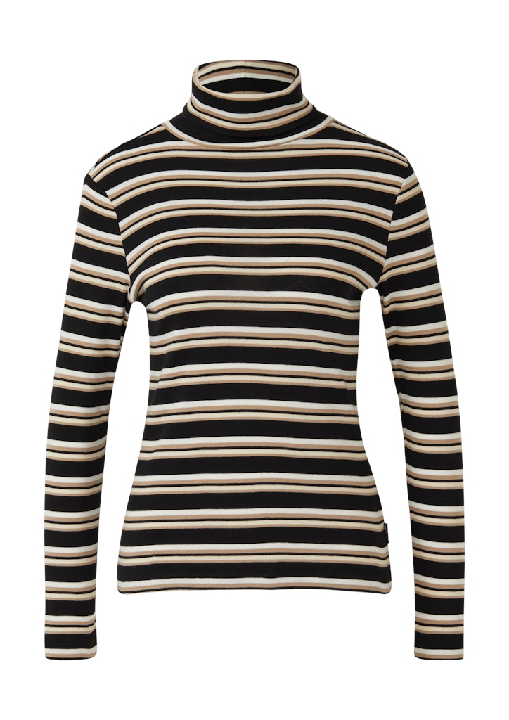 S. Oliver red Damen T-Shirts Grey/Black