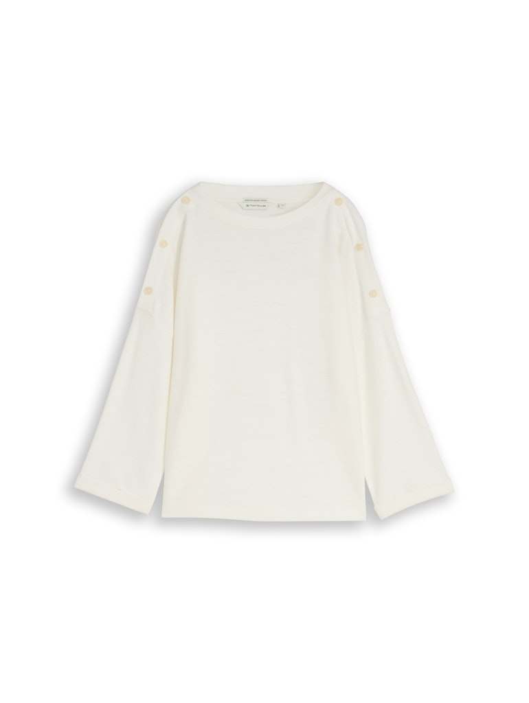 Tom Tailor Damen Tops Whisper White