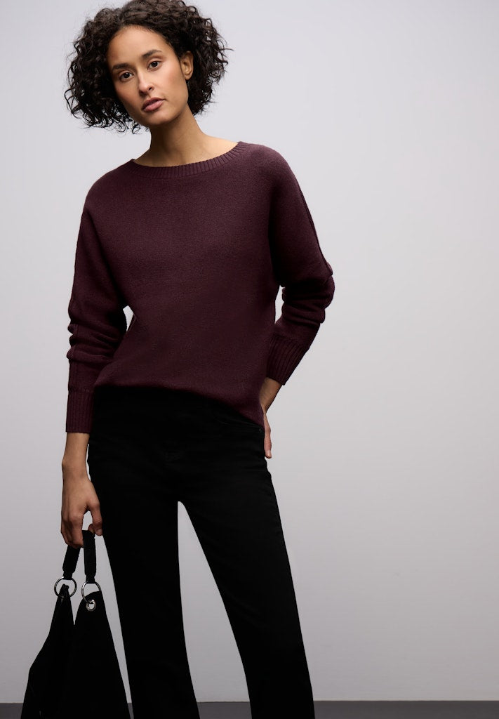 Street One Damen Pullover Jazz Berr