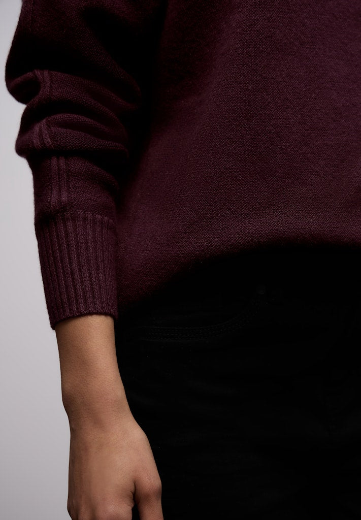 Street One Damen Pullover Jazz Berr