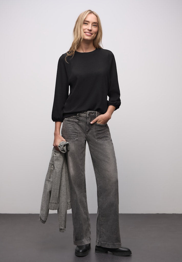 Street One Damen T-Shirts  Black