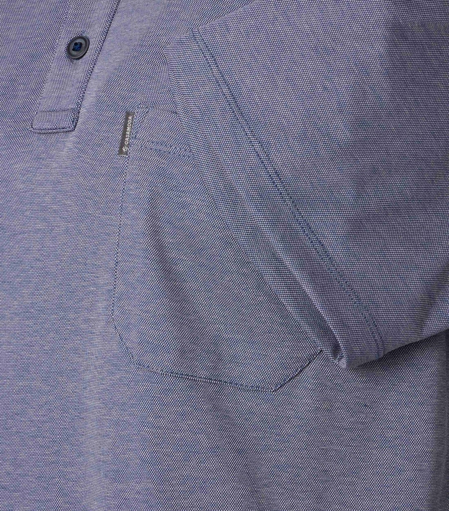 Casa Moda Herren Polo-Shirts  Blau