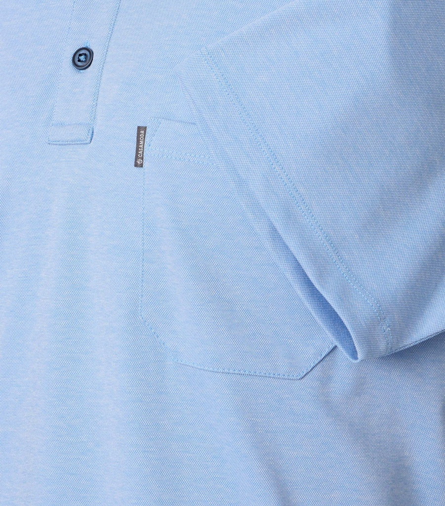 Casa Moda Herren Polo-Shirts  Blau