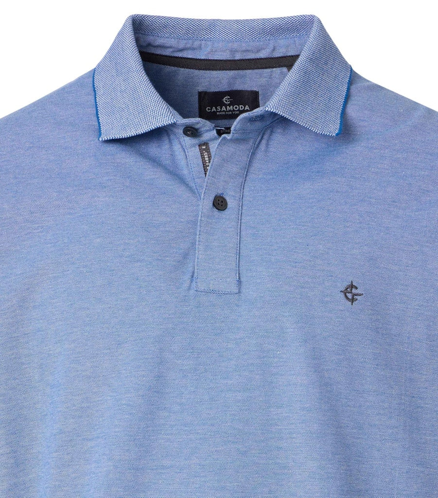 Casa Moda Herren Polo-Shirts Blau
