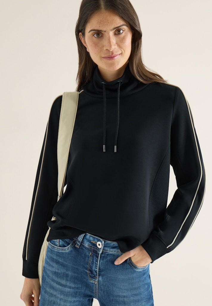 Cecil Damen Pullover Black