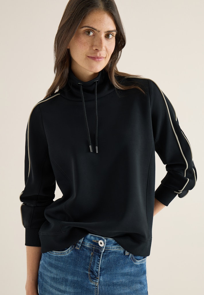 Cecil Damen Pullover Black