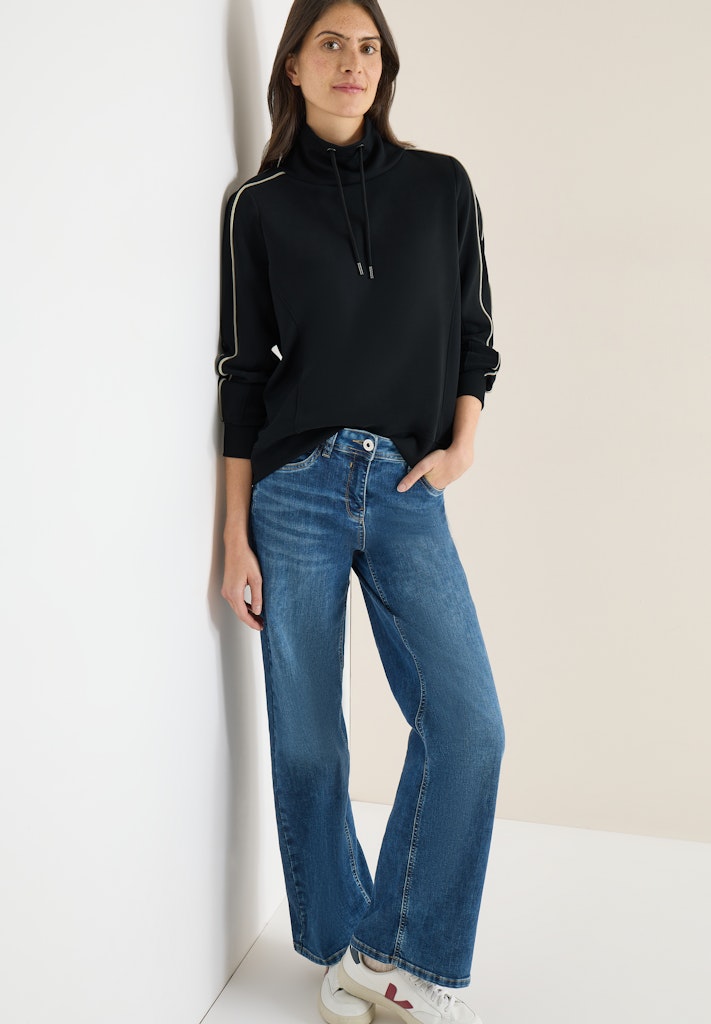 Cecil Damen Pullover  Black
