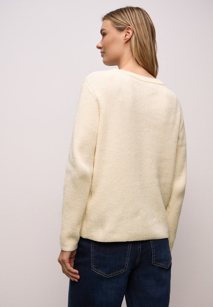 Street One Damen Pullover Soft Beig