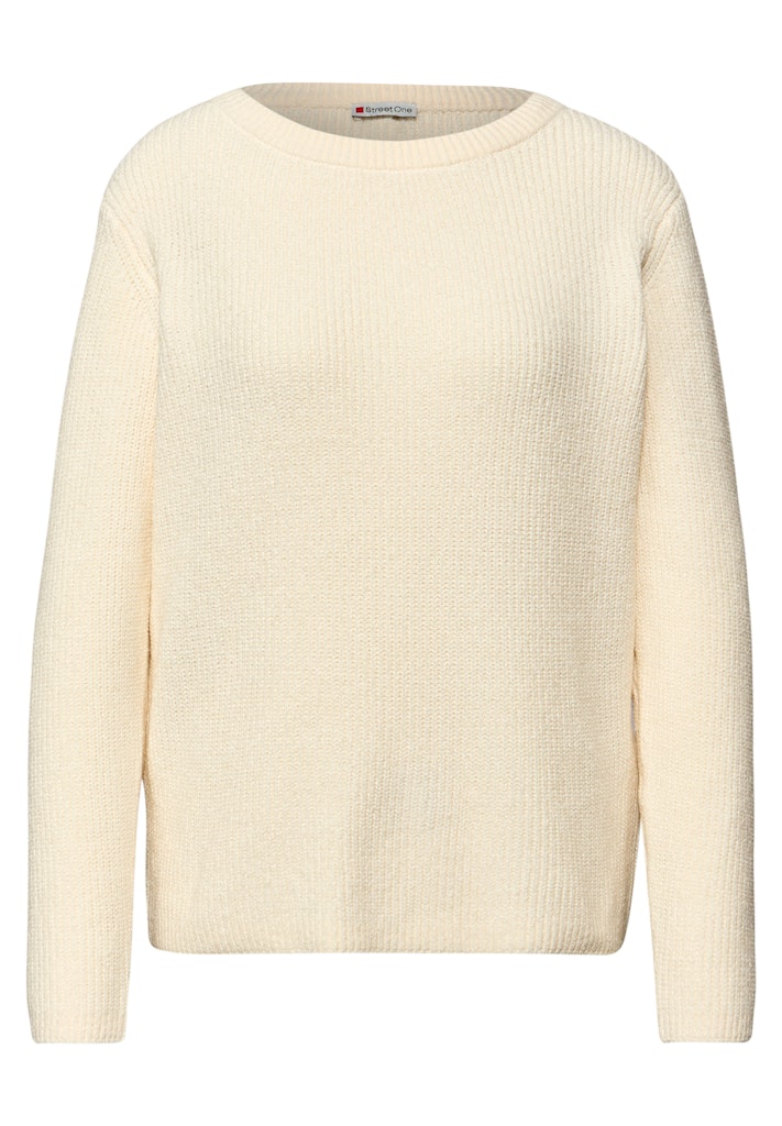 Street One Damen Pullover  Soft Beig