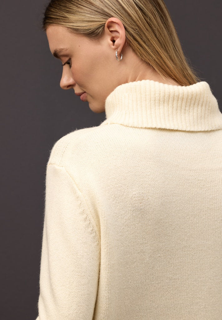 Street One Damen Pullover  Soft Beig