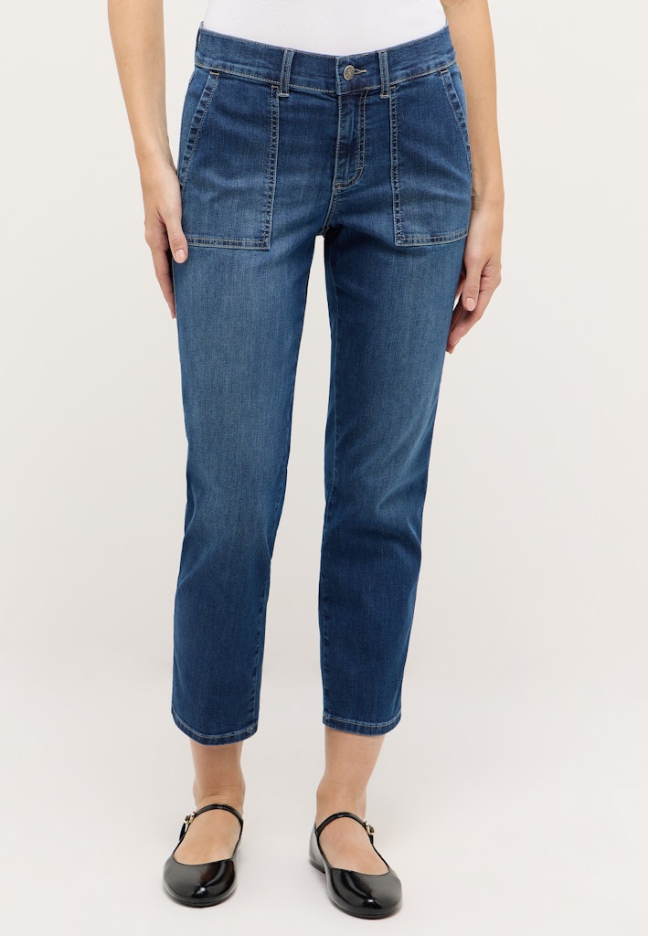 Angels Damen Jeans  Mid Blue Us