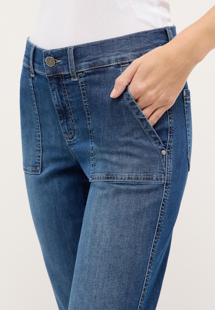 Angels Damen Jeans  Mid Blue Us