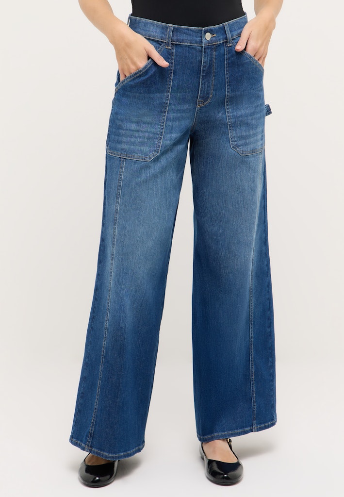 Angels Damen Jeans  Mid Blue U