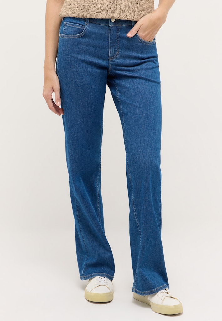 Angels Damen Jeans  Mid Blue