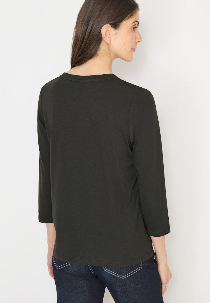 Cecil Damen T-Shirts Raw Khaki