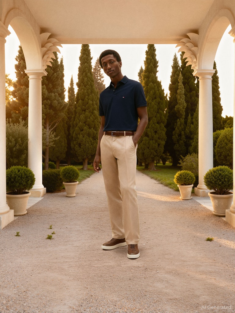 Tommy Hilfiger Herren Polo-Shirts Dw Blue