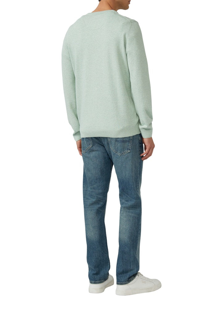 S. Oliver red Herren Pullover Blue Green