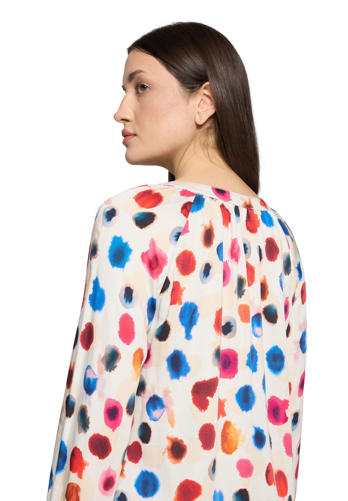 Cartoon Damen Blusen Nature/Red