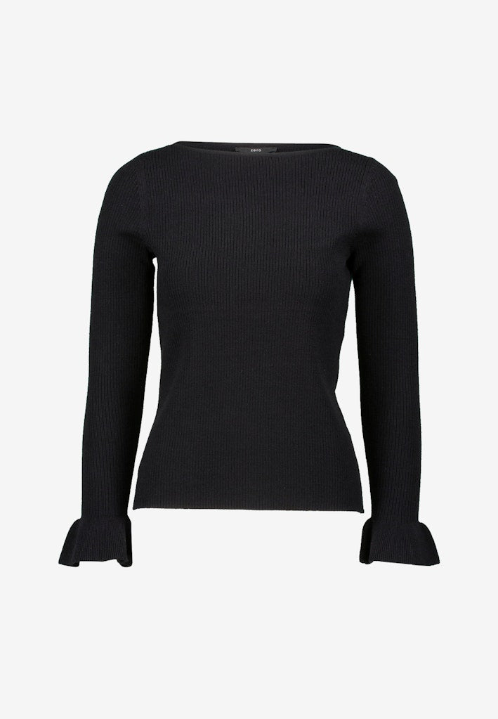Zero Damen Pullover Black Beauty