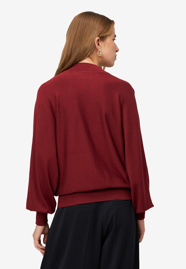 Zero Damen Pullover Cabernet