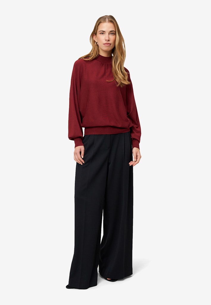 Zero Damen Pullover Cabernet