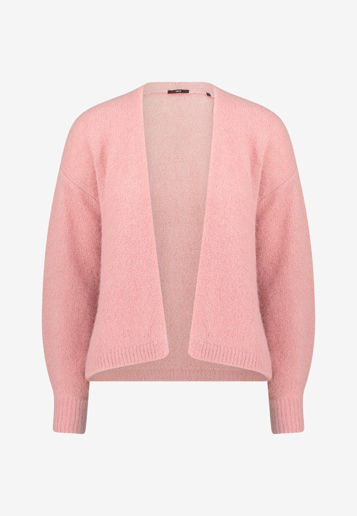 Zero Damen Strickjacken Rose Melange