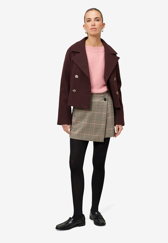 Zero Damen Rock Beigeblack