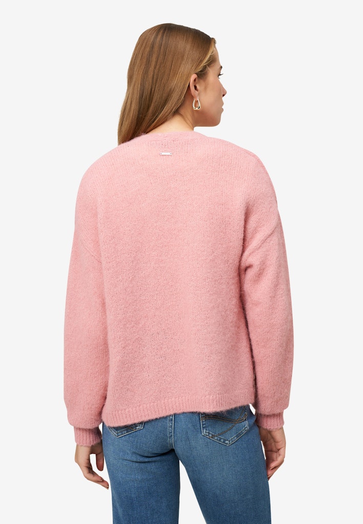 Zero Damen Strickjacken Rose Melange