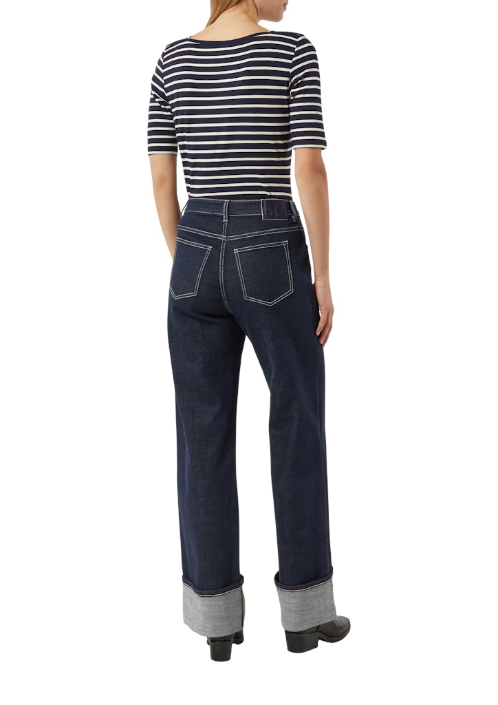 Comma Damen T-Shirts Blue