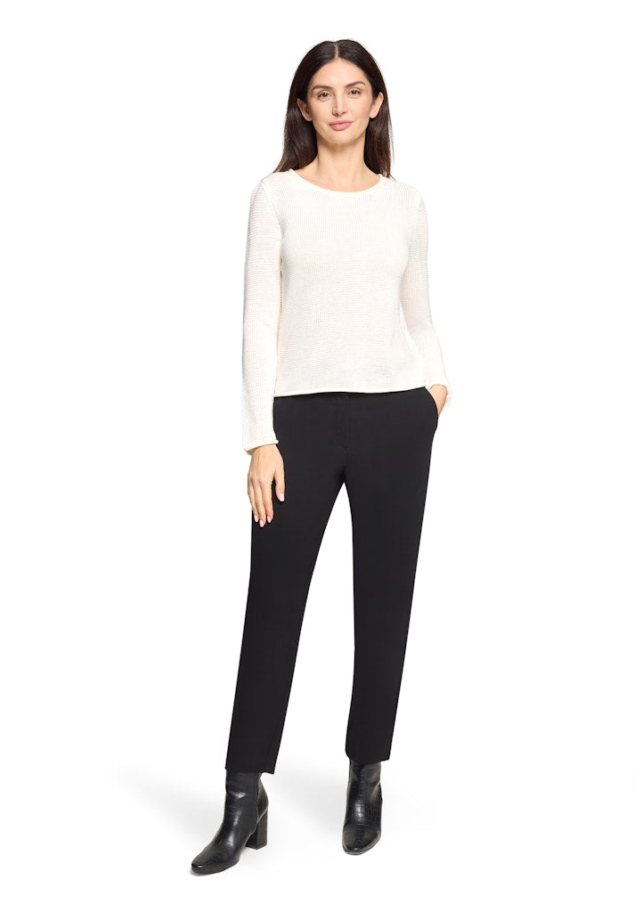 Betty & Co Damen Pullover Offwhite