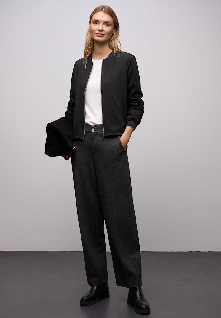 Street One Damen T-Shirts  Black