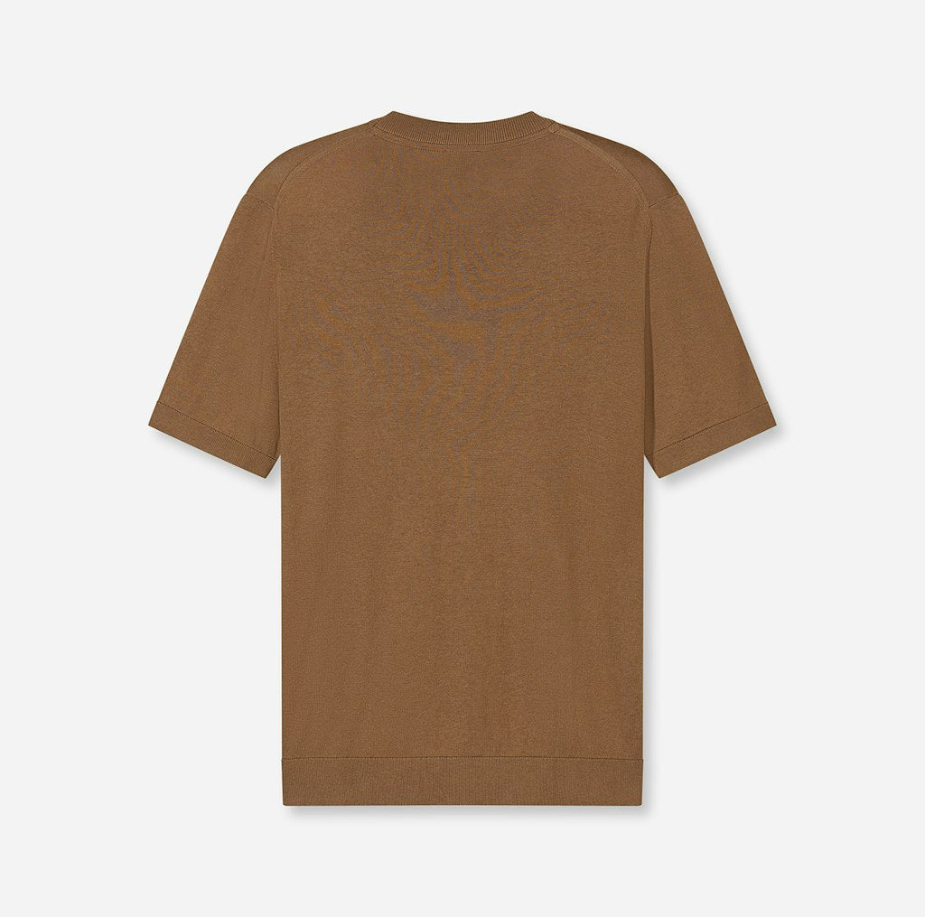 Olymp Herren T-Shirts kurz Nougat