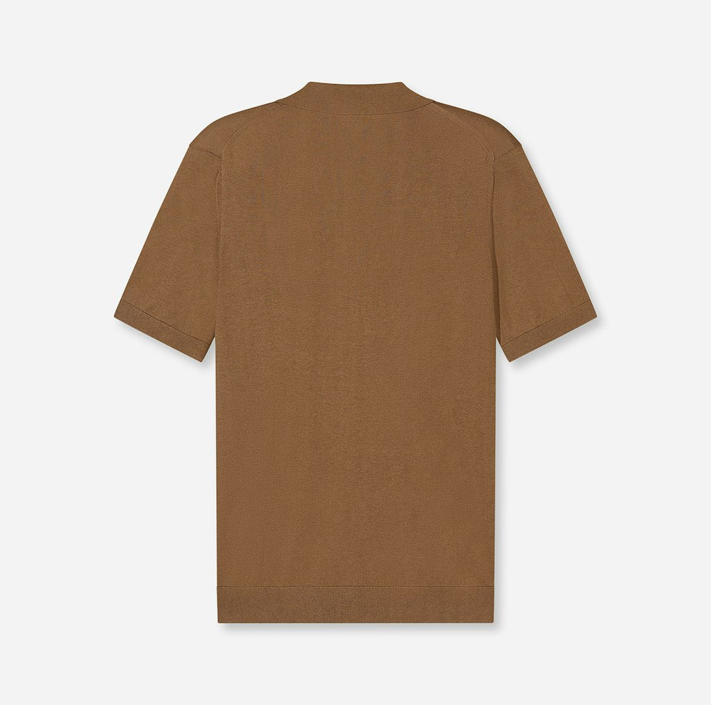 Olymp Herren Polo-Shirts Nougat