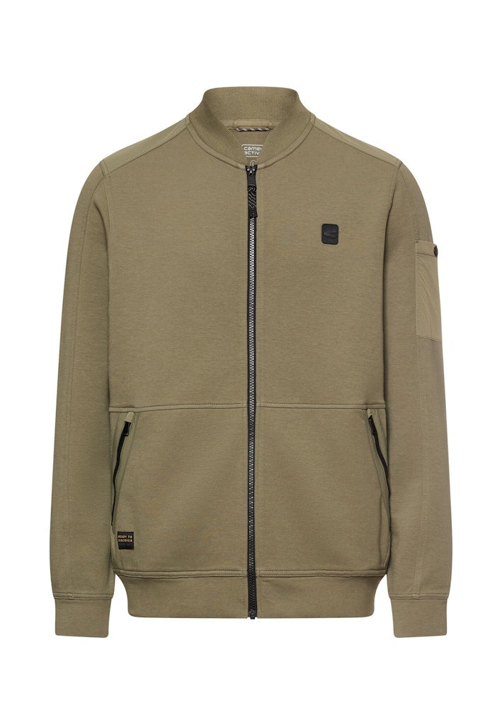 Camel active Herren Sweatjacken  Deep Olive