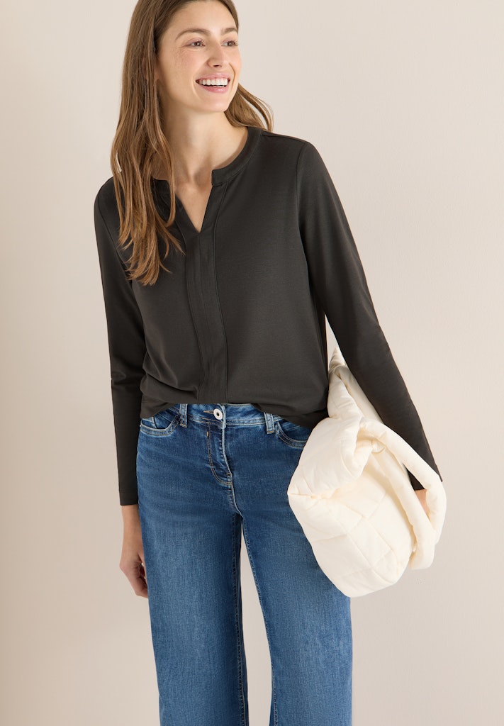 Cecil Damen T-Shirts  Raw Khaki