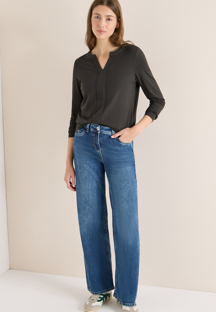 Cecil Damen T-Shirts Raw Khaki