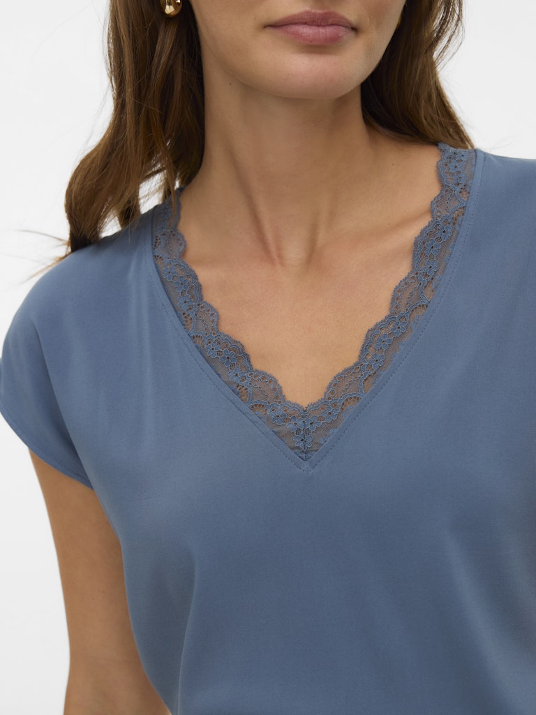 Vero Moda Damen T-Shirts China Blue