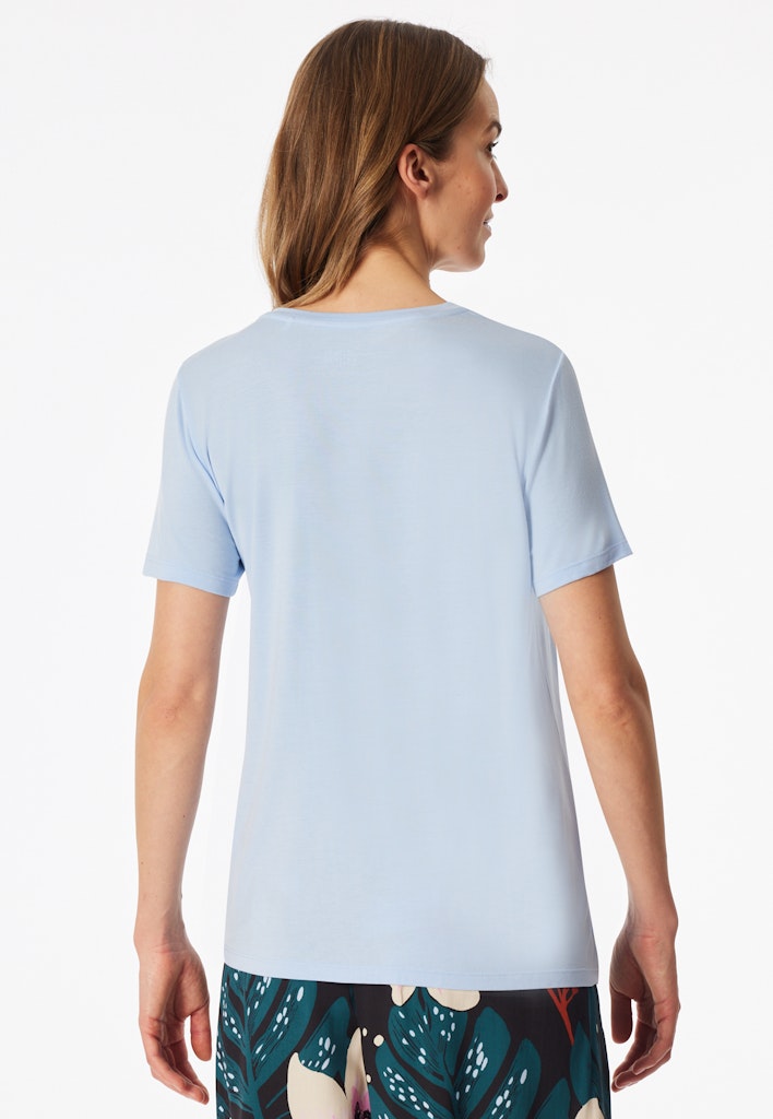 Schiesser Nachthemd Hellblau