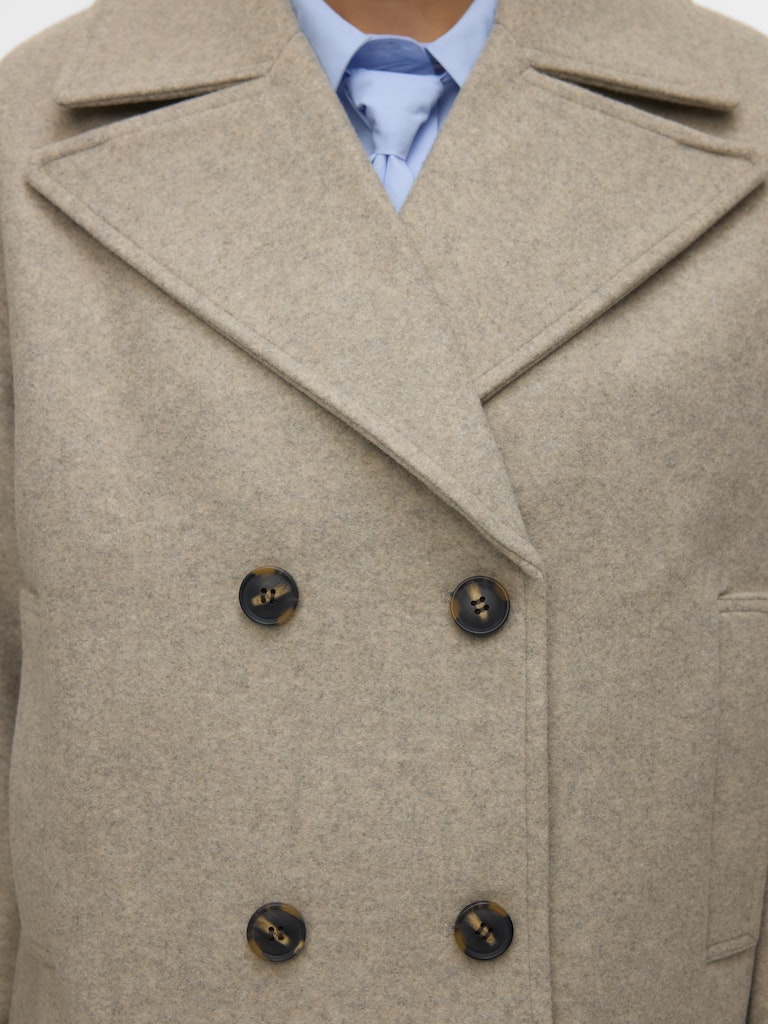 Vero Moda Damen Jacken Silver Mink/Mel