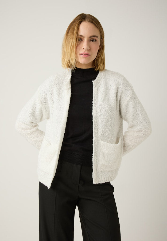More & More Damen Pullover  Off White