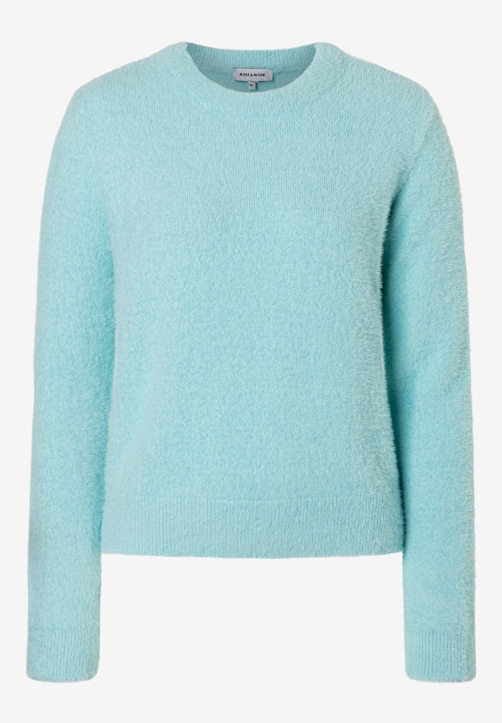 More & More Damen Pullover  Blue Haze