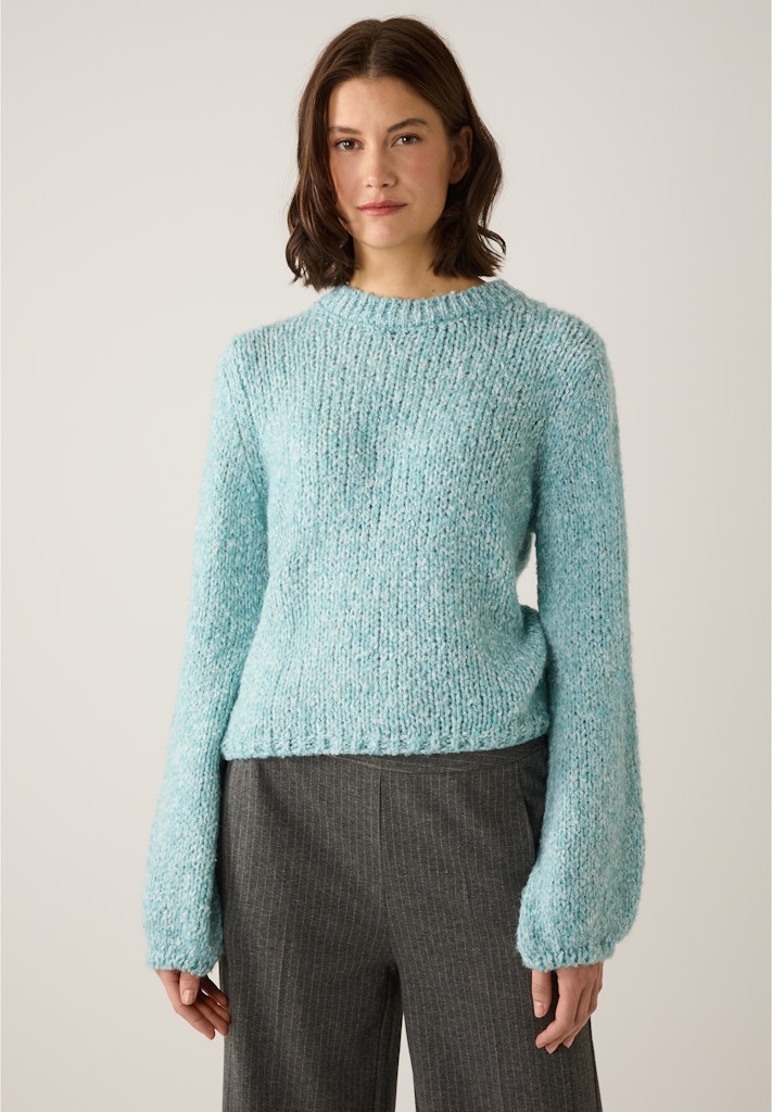 More & More Damen Pullover  Blue Haze
