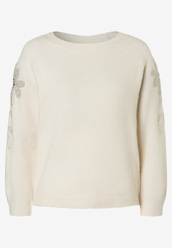 More & More Damen Pullover  Powder Cre