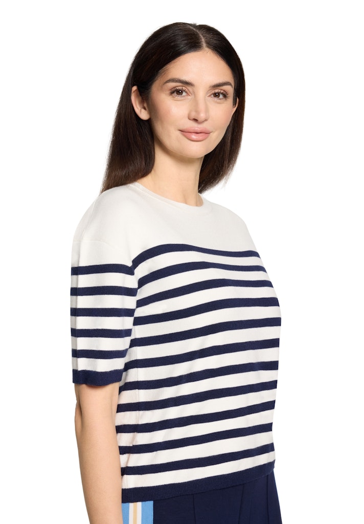 Cartoon Damen Pullover Cream/Dark Blue