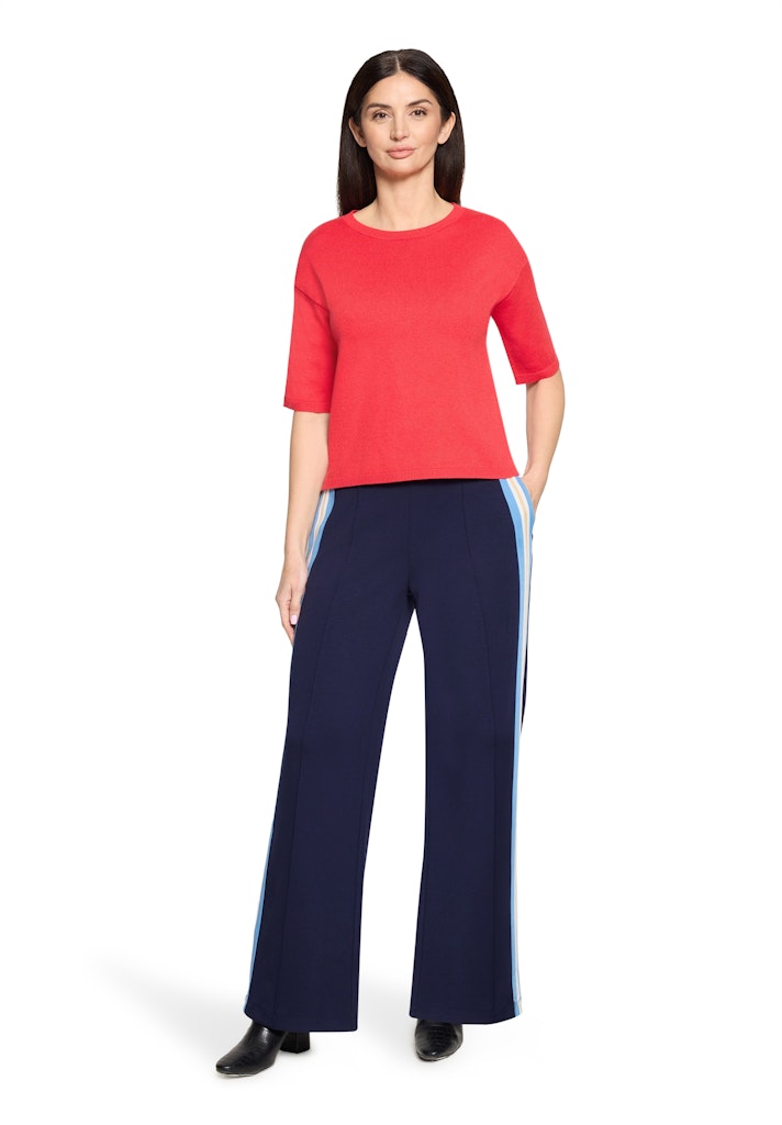 Cartoon Damen Pullover Lollipop Red