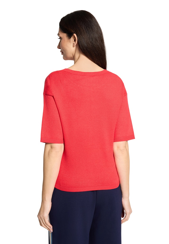 Cartoon Damen Pullover Lollipop Red