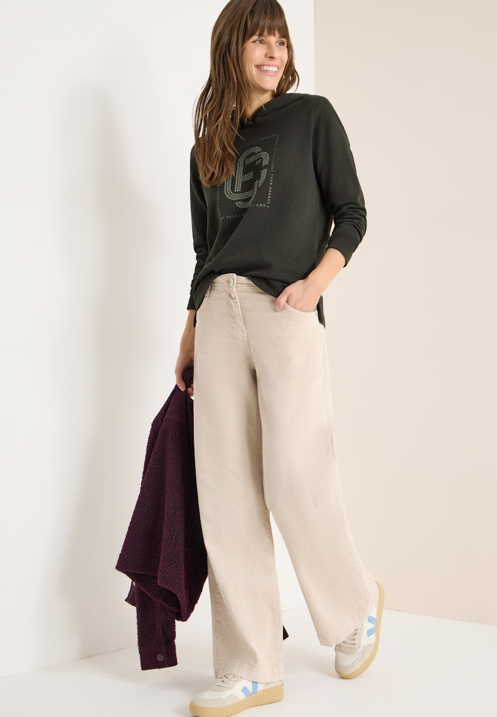 Cecil Damen T-Shirts  Raw Khaki